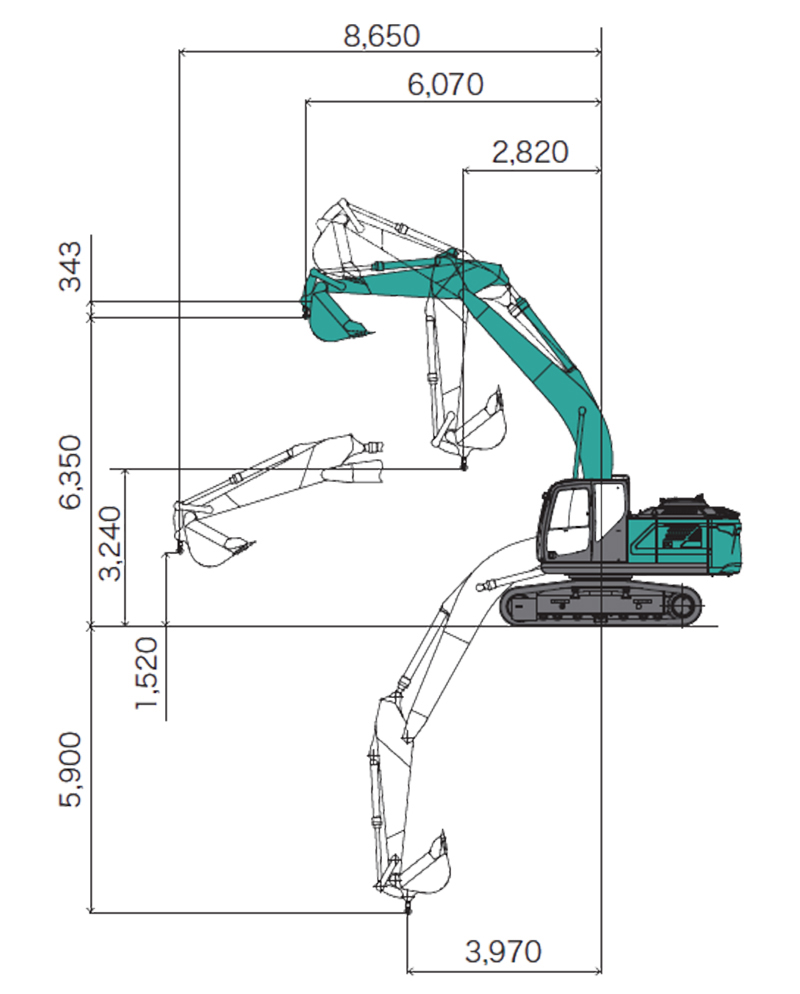 スペック｜SK200-14｜コベルコ建機